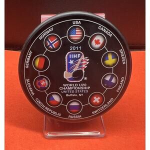 2011 IIHF World U20 Championship United States Buffalo NY‎ Hockey Puck